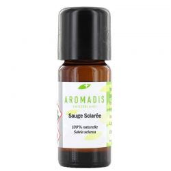 Huile essentielle de Sauge sclarée (100% naturelle et BIO) - 10ml - Aromadis