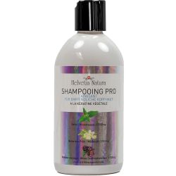 Shampooing Pro à la Kréatine végétale - Cheveux secs + Nutrition intense - 500ml - Helvetia Natura