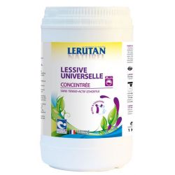 Lessive Universelle concentrée, 100% BIO - 1kg - Lérutan