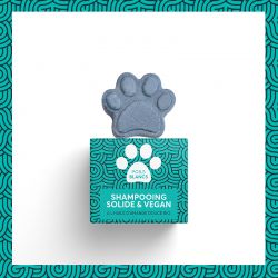 Shampooing solide pour chien et chat, poils blancs - 60g - Pepet's