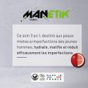 PERFECT & MAT, Soin perfecteur 3 en 1, pour jeunes hommes - 50ml - ManEtik