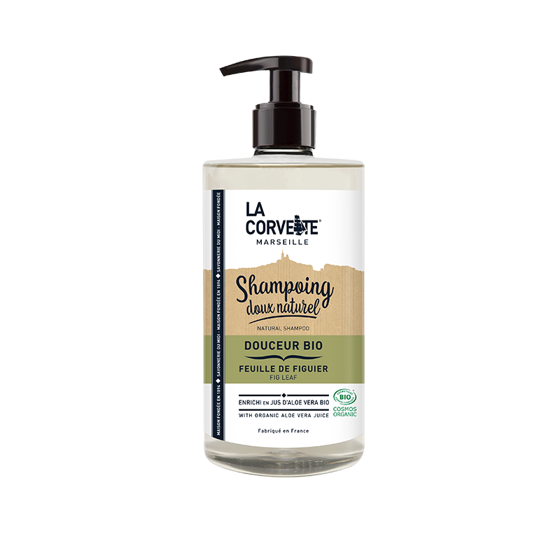 Shampoo delicato biologico, Foglia di fico - 500ml - La Corvette