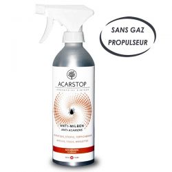 ACARSTOP, antiacariens et anti-tiques à vaporiser, à base de géraniol - 500ml - BioTech