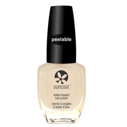 Basis oder Finish - Abziehbarer Nagellack auf Wasserbasis (12 Free), Klarlack - 11ml - Suncoat