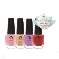 Nagellack auf Wasserbasis (12 Free) - Poppy Red, echtes Rot - 11ml - Suncoat