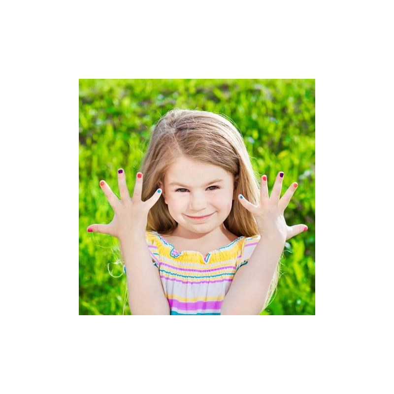 Abziehbarer Nagellack für Kinder, auf Wasserbasis und lösungsmittelfrei - Forever Fuchsia - 9ml - SuncoatGirl