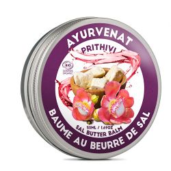 Baume régénérant au beurre de sal BIO - 50ml - Ayurvenat