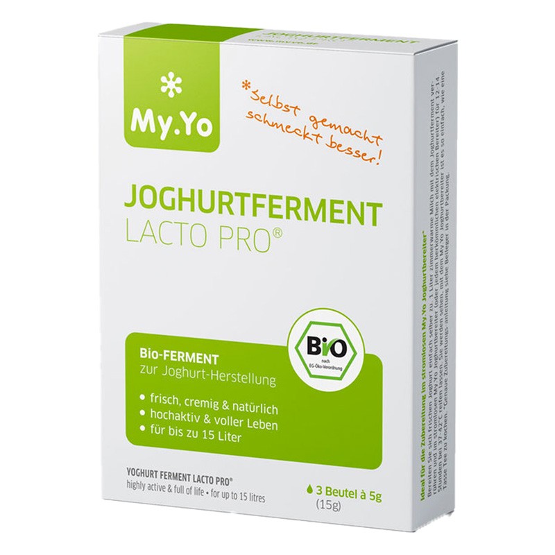 Joghurtferment LACTO PRO - 3 Beutel à 5g - MY.Yo