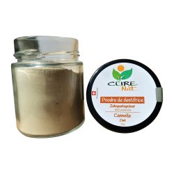 Dentifrice naturel en poudre - Cannelle - 70g - Curenat