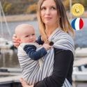 Babytragetuch aus Bio-Baumwolle ohne Knoten - My SLING zerkratzt, Malo - NéoBulle