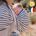 Babytragetuch aus Bio-Baumwolle - La Classique, gestreift, Malo, 4,60m - NéoBulle