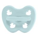Ciucci per bambini 100% gomma naturale - Ortodontico "Baby blue", da 3 a 36 mesi- Hevea