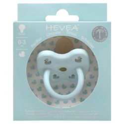 Ciucci per bambini 100% gomma naturale - Ortodontico "Baby blue", da 3 a 36 mesi- Hevea