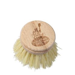 Geschirr Abwaschbürste (Ersatzbürste), 100% natürlich und traditionell - MEMO Clean