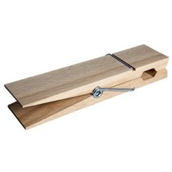 Pinza grande in faggio - 15 x 3,5cm - La Droguerie écologique